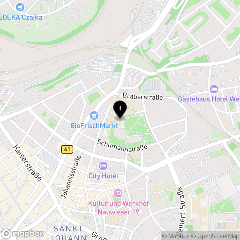 Kartenausschnitt:Technisch-Gewerbliches Berufsbildungszentrum II Saarbrücken