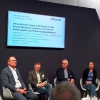 Podiumsdiskussion auf der Didacta zu den Herausforderungen und Chancen des fachpraktischen Lehrens und Lernens