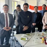 Indische Delegation zu Besuch bei der Heinrich-Hertz-Schule Karlsruhe