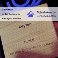 Der Award, den HubbS und keytec bei den Splash Awards 2024 gewonnen haben