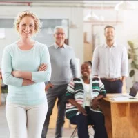 Eine Gruppe von Lehrkräften