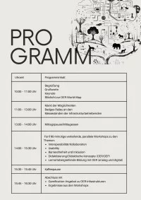 Das ist das Programm vom MOERFI Demotag.