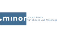 Das ist das Logo von Minor - Projektkontor für Bildung und Forschung.