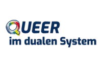Logo des Projekts QUEER im dualen System